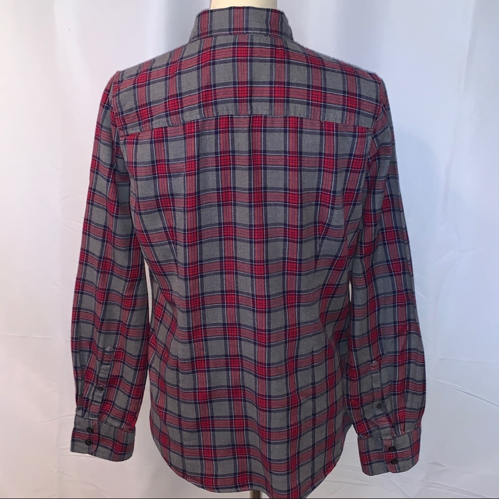 J. Crew Factory The Perfect Shirt Plaid Flannel - Picture 11 of 12